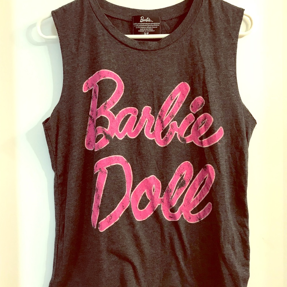 Barbie doll muscle tee